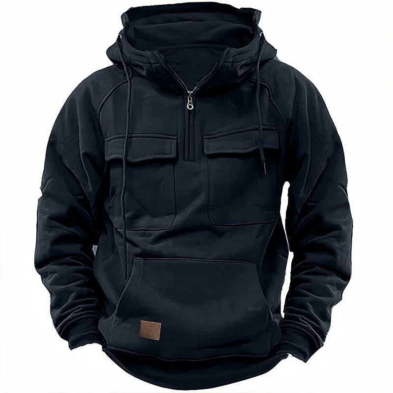 Bequemer Winter-Hoodie mit Reißverschluss